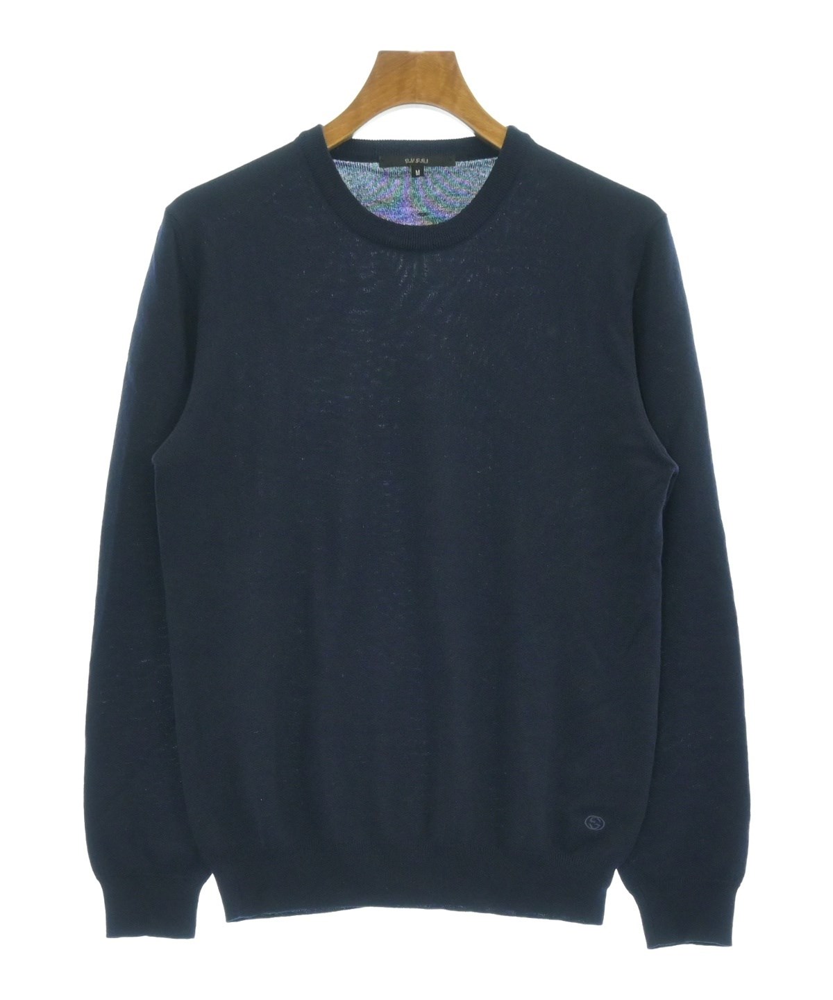 GUCCI（グッチ）ニット・セーター 紺 サイズ:M メンズ/2200615973036