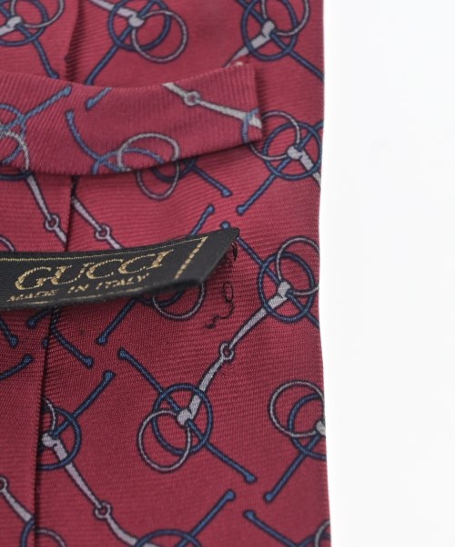 GUCCI（グッチ）ネクタイ 赤 サイズ:- メンズ/2200627232039