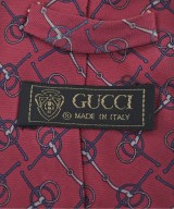 GUCCI（グッチ）ネクタイ 赤 サイズ:- メンズ/2200627232039