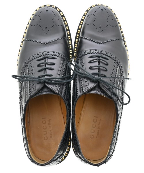 GUCCI（グッチ）ビジネス・ドレスシューズ 黒 サイズ:UK8 1/2(27cm位) メンズ/2200631767510