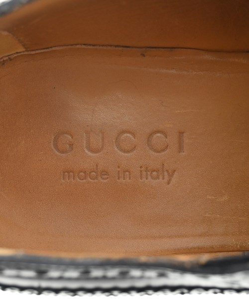 GUCCI（グッチ）ビジネス・ドレスシューズ 黒 サイズ:UK8 1/2(27cm位) メンズ/2200631767510