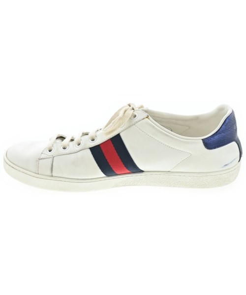 GUCCI（グッチ）スニーカー 白 サイズ:EU42(27cm位) メンズ/2200631767527