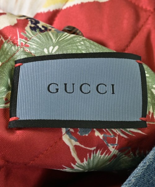 GUCCI（グッチ）デニムジャケット 紺 サイズ:-(XL位) メンズ/2200631955016