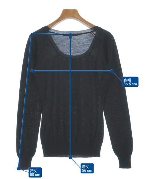 GUCCI（グッチ）ニット・セーター 黒 サイズ:S レディース/2200632023028