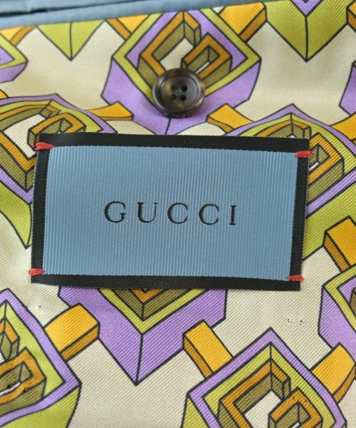 GUCCI（グッチ）テーラードジャケット 緑 サイズ:46(M位) メンズ/2200631188063