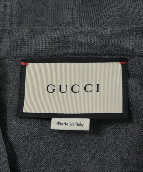 GUCCI（グッチ）カーディガン グレー サイズ:XS メンズ/2200614045697