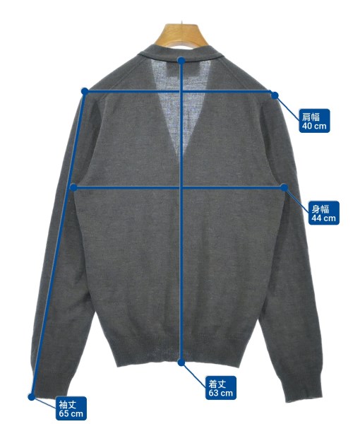 GUCCI（グッチ）カーディガン グレー サイズ:XS メンズ/2200614045697