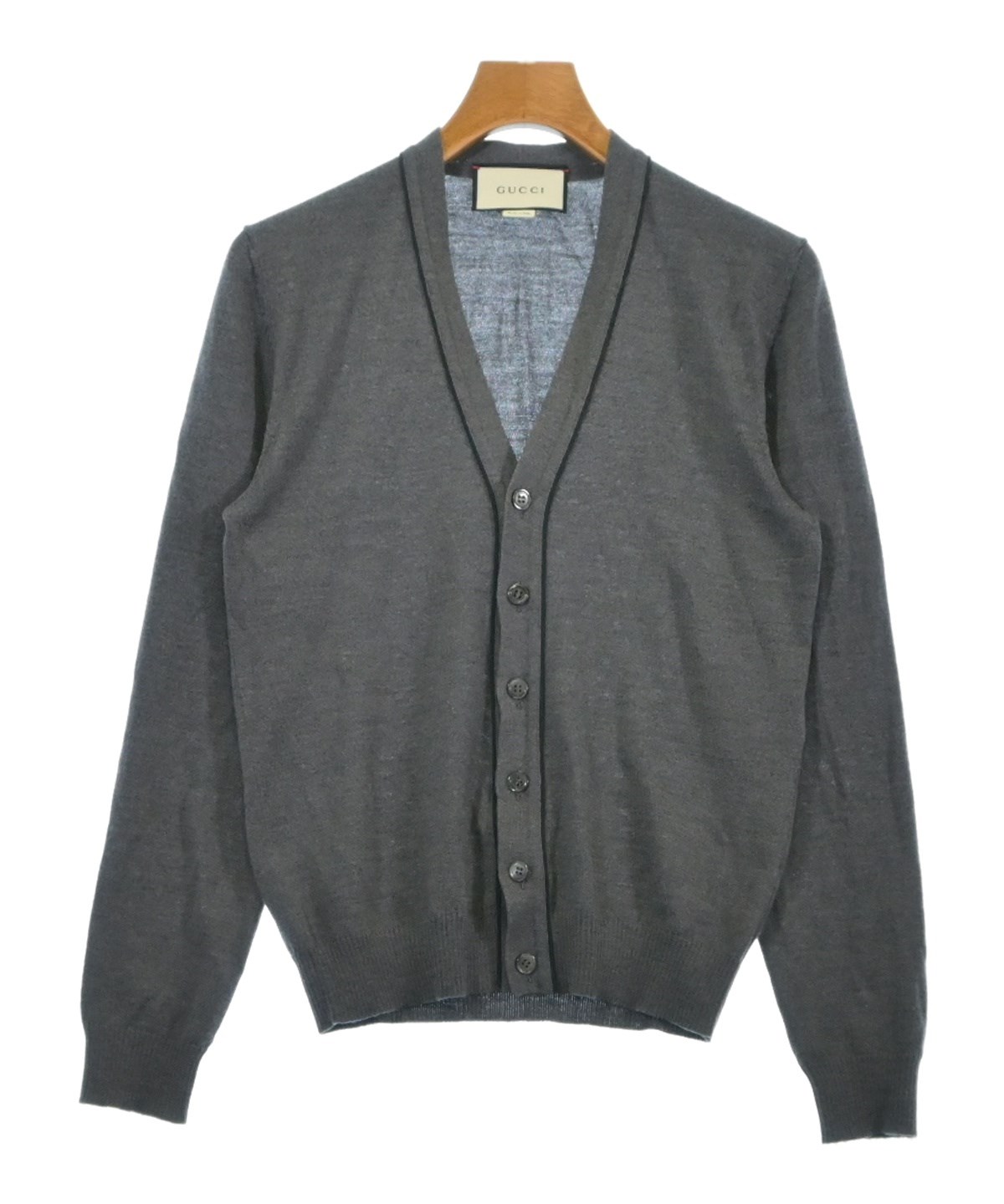 GUCCI（グッチ）カーディガン グレー サイズ:XS メンズ/2200614045697