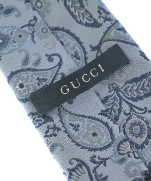 GUCCI（グッチ）ネクタイ 青 サイズ:- メンズ/2200629373150