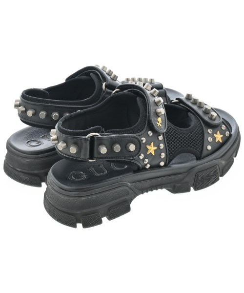 GUCCI（グッチ）サンダル 黒 サイズ:UK7(25.5cm位) メンズ/2200632839056