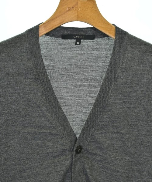 GUCCI（グッチ）カーディガン グレー サイズ:M メンズ/2200633505028