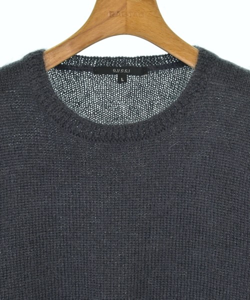 GUCCI（グッチ）ニット・セーター グレー サイズ:L メンズ/2200633505059