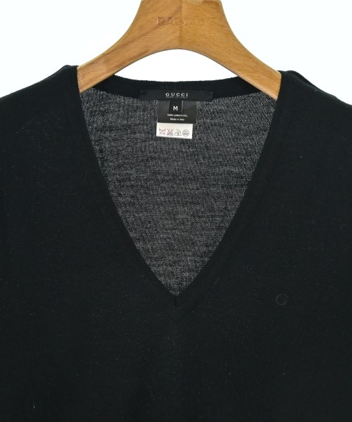 GUCCI（グッチ）ニット・セーター 黒 サイズ:M メンズ/2200633505066