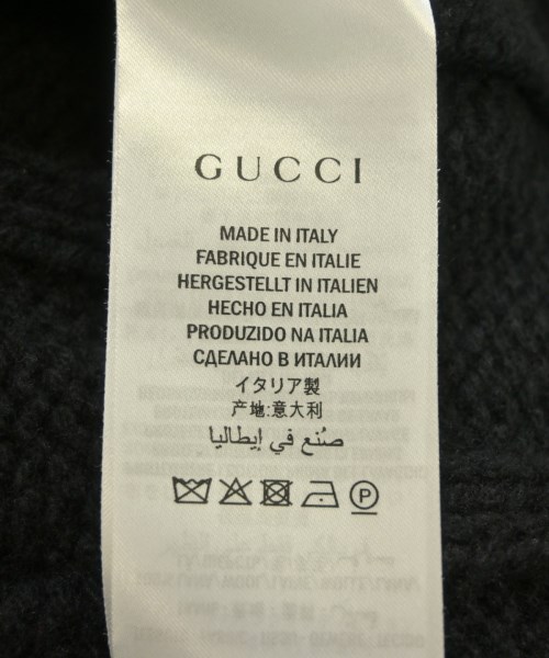 GUCCI（グッチ）ニット・セーター 黒 サイズ:S メンズ/2200633784171