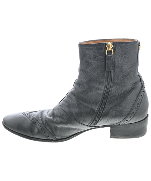 GUCCI（グッチ）ブーツ 黒 サイズ:UK6 1/2(25cm位) メンズ/2200610205057