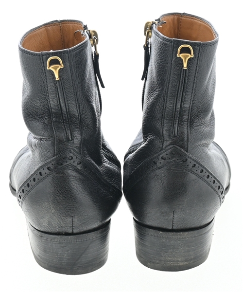 GUCCI（グッチ）ブーツ 黒 サイズ:UK6 1/2(25cm位) メンズ/2200610205057