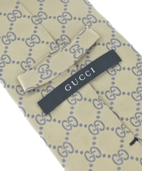 GUCCI（グッチ）ネクタイ ベージュ サイズ:- メンズ/2200610290121