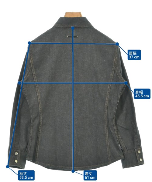 GUCCI（グッチ）カジュアルシャツ グレー サイズ:40(M位) レディース/2200610787034