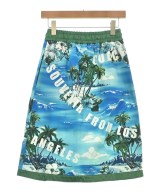 GUCCI（グッチ）ひざ丈スカート 青 サイズ:XS レディース/2200610804038