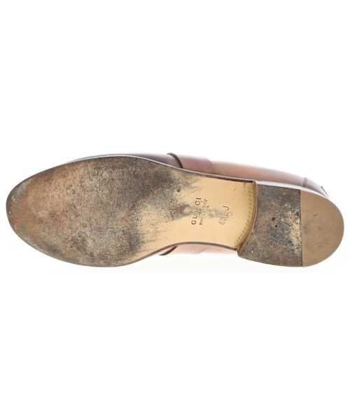 GUCCI（グッチ）ビジネス・ドレスシューズ 茶 サイズ:EU43(28cm位) メンズ/2200611586124