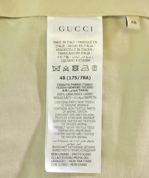 GUCCI（グッチ）スラックス 紺 サイズ:48(L位) メンズ/2200611593030