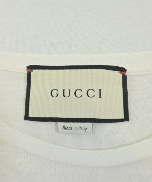 GUCCI（グッチ）Tシャツ・カットソー 白 サイズ:S メンズ/2200612022096