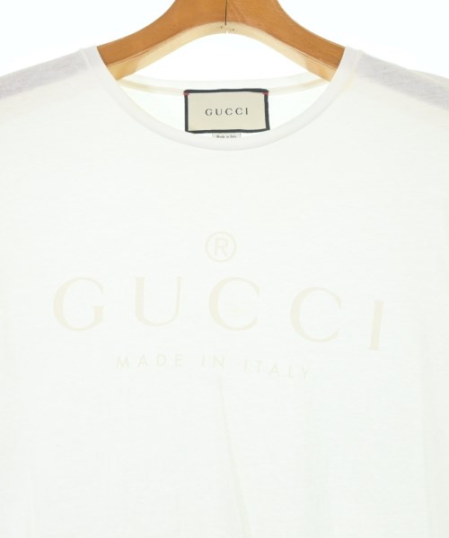 GUCCI（グッチ）Tシャツ・カットソー 白 サイズ:S メンズ/2200612022096