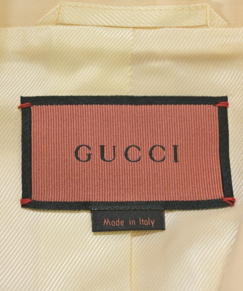 GUCCI（グッチ）テーラードジャケット ベージュ サイズ:36(XS位) レディース/2200612190061