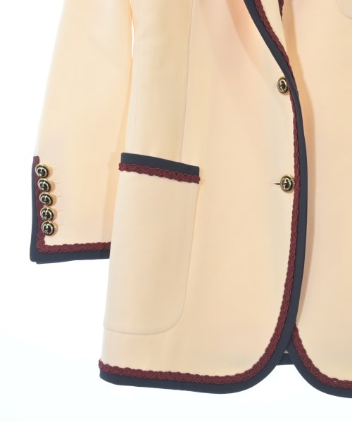 GUCCI（グッチ）テーラードジャケット ベージュ サイズ:36(XS位) レディース/2200612190061