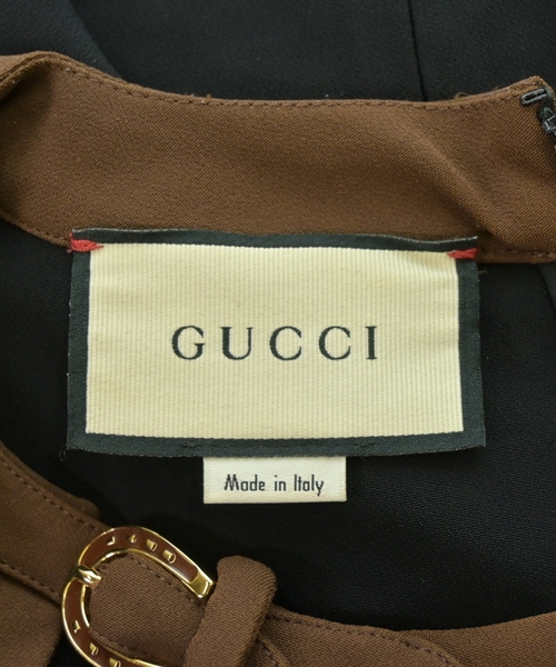 GUCCI（グッチ）ワンピース 黒 サイズ:36(XS位) レディース/2200612190092