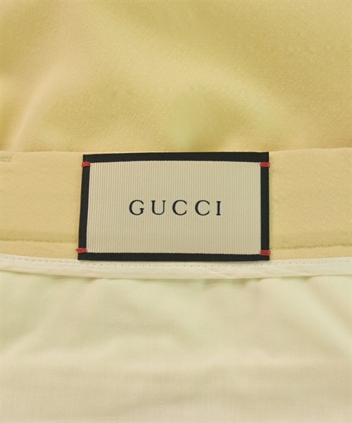 GUCCI（グッチ）スラックス 黄 サイズ:48(L位) メンズ/2200610355844