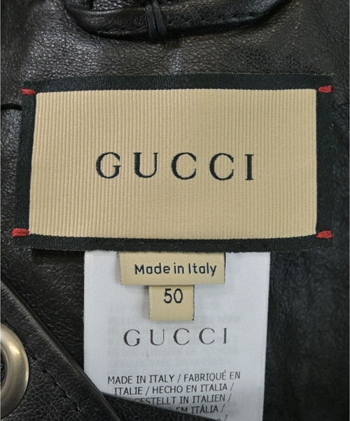 GUCCI（グッチ）カジュアルシャツ 黒 サイズ:50(XL位) メンズ/2200612951013
