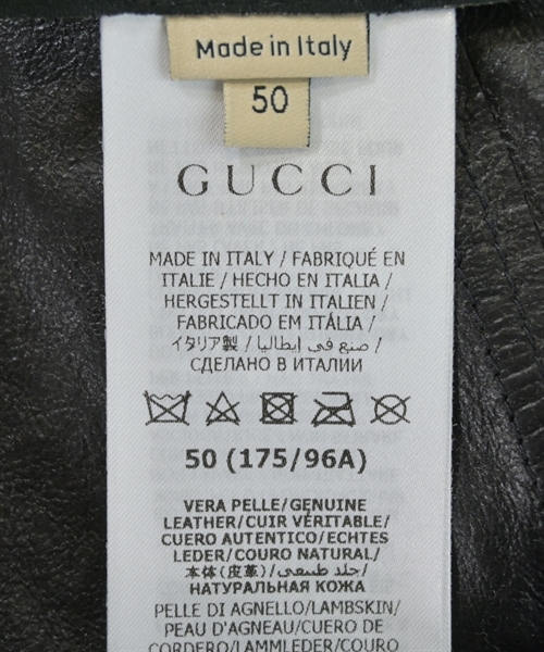 GUCCI（グッチ）カジュアルシャツ 黒 サイズ:50(XL位) メンズ/2200612951013