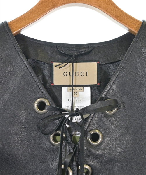 GUCCI（グッチ）カジュアルシャツ 黒 サイズ:50(XL位) メンズ/2200612951013