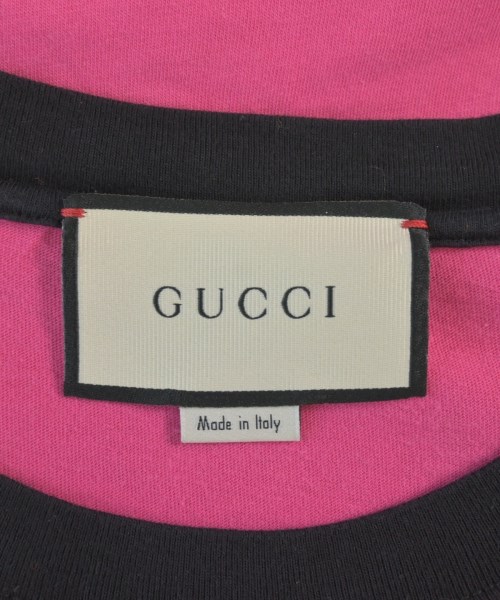 GUCCI（グッチ）Tシャツ・カットソー ピンク サイズ:S メンズ/2200614155198