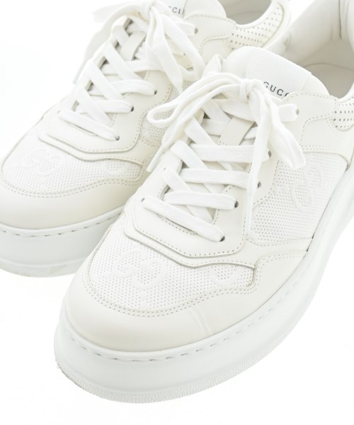 GUCCI（グッチ）スニーカー 白 サイズ:UK8 1/2(27cm位) メンズ/2200614501018