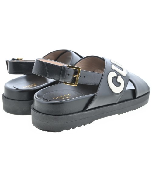 GUCCI（グッチ）サンダル 黒 サイズ:EU37(23.5cm位) レディース/2200614501063