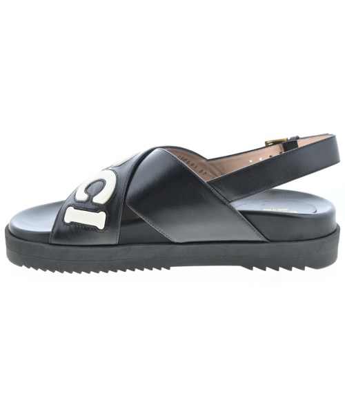 GUCCI（グッチ）サンダル 黒 サイズ:EU37(23.5cm位) レディース/2200614501063