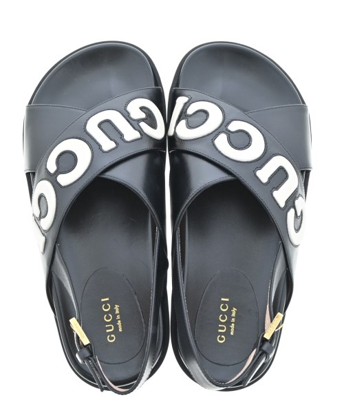 GUCCI（グッチ）サンダル 黒 サイズ:EU37(23.5cm位) レディース/2200614501063