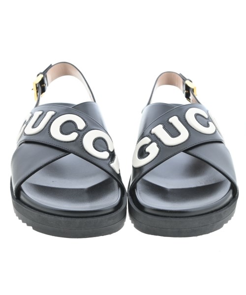 GUCCI（グッチ）サンダル 黒 サイズ:EU37(23.5cm位) レディース/2200614501063