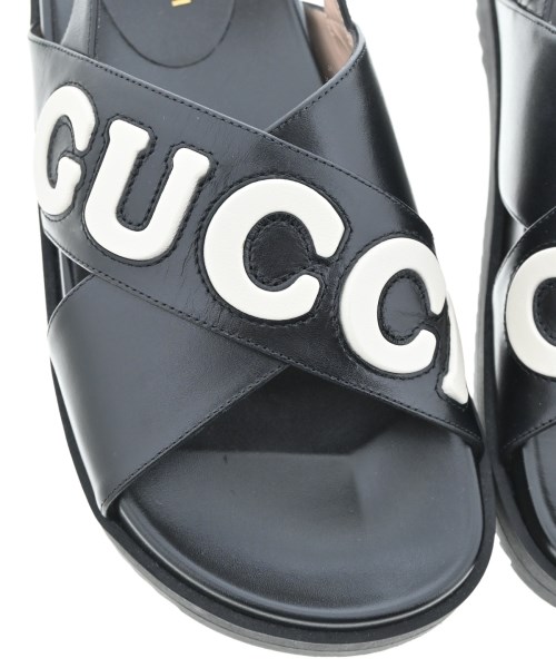 GUCCI（グッチ）サンダル 黒 サイズ:EU37(23.5cm位) レディース/2200614501063