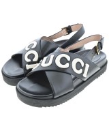 GUCCI（グッチ）サンダル 黒 サイズ:EU37(23.5cm位) レディース/2200614501063