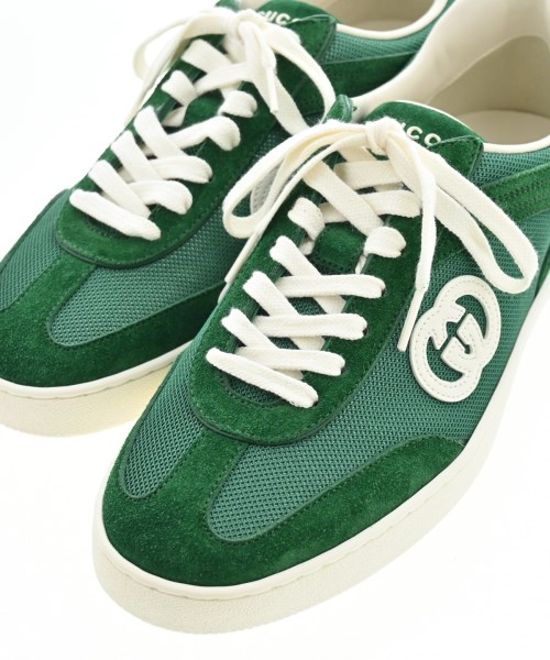 GUCCI（グッチ）スニーカー 緑 サイズ:UK8(26.5cm位) メンズ/2200614501070