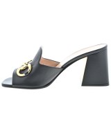 GUCCI（グッチ）サンダル 黒 サイズ:EU37(23.5cm位) レディース/2200614501094