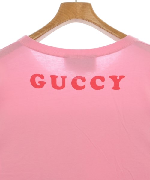 GUCCI（グッチ）Tシャツ・カットソー ピンク サイズ:S レディース/2200614687248