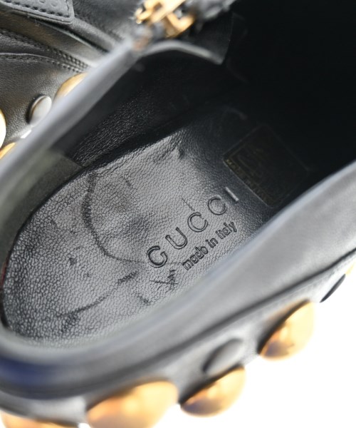 GUCCI（グッチ）ブーティ 黒 サイズ:EU37(23.5cm位) レディース/2200614819069