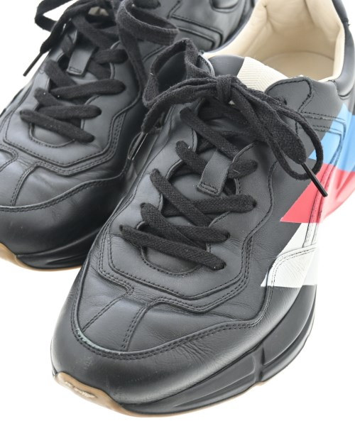 GUCCI（グッチ）スニーカー 黒 サイズ:UK7(25.5cm位) メンズ/2200615080086