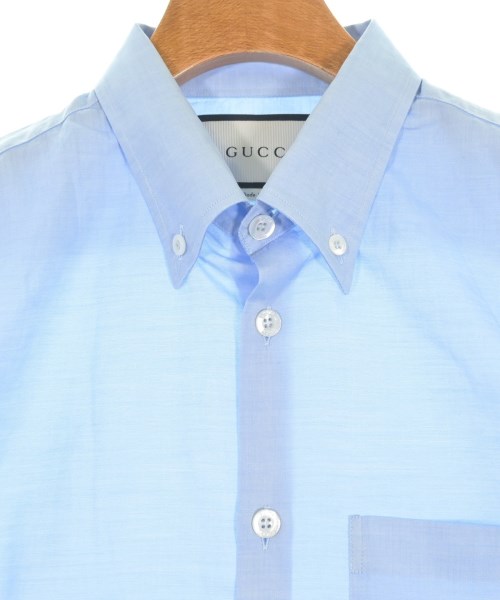 GUCCI（グッチ）カジュアルシャツ 青 サイズ:-(M位) メンズ/2200614254174