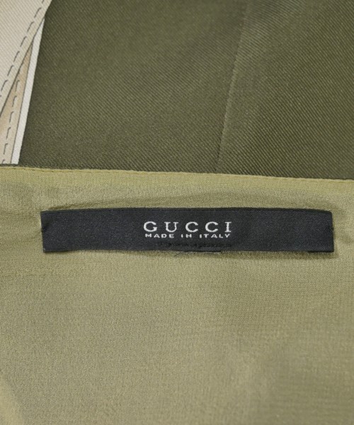 GUCCI（グッチ）ワンピース カーキ サイズ:F レディース/2200608328096
