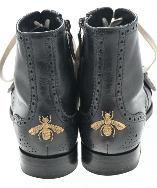 GUCCI（グッチ）ブーツ 黒 サイズ:UK6 1/2(25cm位) メンズ/2200616300244